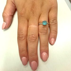 Blue topaz ring. Kay jewelers